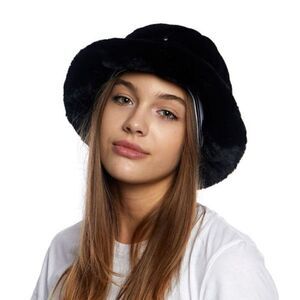 Kangol Womens Furgora Casual Bucket Hat Black